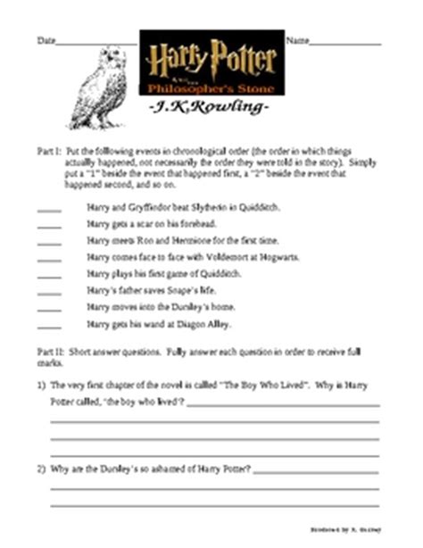 a 18. . Answers for harry potter ar test